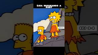 Liza Bugueando a Bart thesimpsons bartsimpson humor shorts shortsfeed shortsviral [upl. by Sinned423]