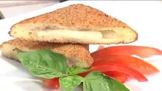 MOZZARELLA IN CARROZZA  buona anche con Stracchino Fabio Campoli [upl. by Livvy]