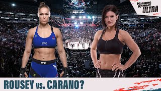 How Big Would Ronda Rousey vs Gina Carano Be  Morning Kombat Ultra [upl. by Magill]