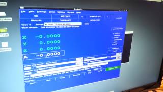 BeagleBone Black running LinuxCNC [upl. by Nanda]
