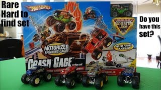 Hot Wheels Monster Jam Crash Cage Action Set Unboxing amp Playtime 1 of 3 [upl. by Eirellam601]