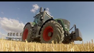 Labour 2015 avec Fendt 828 amp Lemken EurOpal 9 [upl. by Francesca]