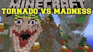 TORNADO MOD VS MADNESS MEDLEY  Minecraft Mods Vs Maps Storms amp TNT [upl. by Jenn]