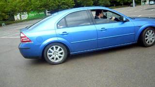 Mondeo TDDI Turbo back straight through system car park test [upl. by Rasmussen355]