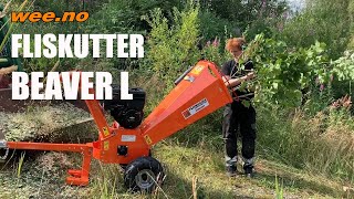 Fliskutter Beaver L med BampS motor DRCS15HP [upl. by Pepito]