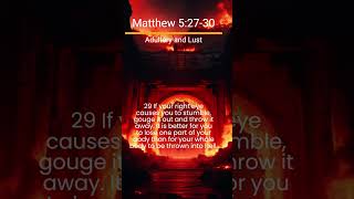 Matthew 52730 quotAdultery and Lustquot  The Good News [upl. by Selena]