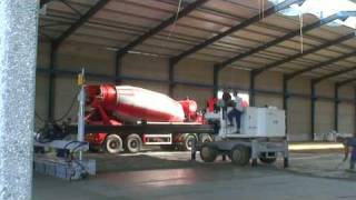 MASTERSCREED  Largest and fastest automated screed in the world [upl. by Norrahc]