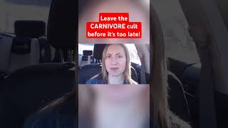 Leave the CARNIVORE cult before its too late carnivore carnivorediet ketodiet keto [upl. by Ayekal689]