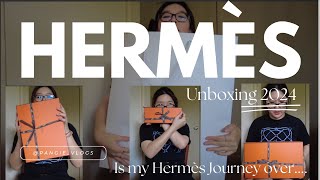 Hermès Unboxing 2024  With Prices  Is My Hermes Journey Over [upl. by Fredie]