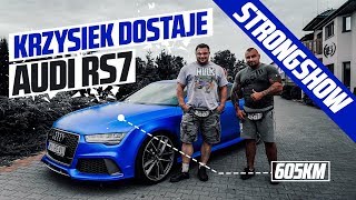 Strongshow Krzysiek dostaje Audi RS7 605KM [upl. by Lilaj]