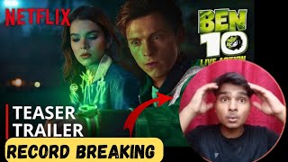 Ben 10 Official Movie Teaser Reaction  Netflix  trailerreaction ben10 reaction trend [upl. by Toomin]