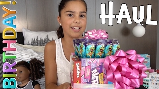 Birthday Haul 2017  Graces Room [upl. by Neelhsa]