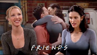 Monica Competes With Phoebe to Have the Hottest Couple  Friends [upl. by Anaes]