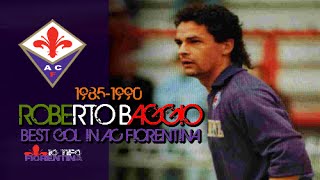 ⑩ Roberto Baggio ● Best in AC Fiorentina [upl. by Ontina]