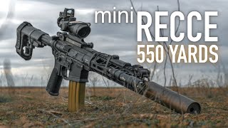 The mini RECCE Rifle Setup can totally do it  550 Yards [upl. by Glassman]