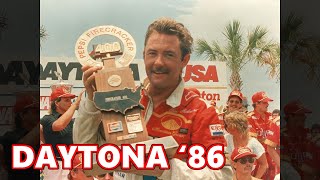 Tim Richmond Wins the 1986 Firecracker 400 [upl. by Elwyn877]