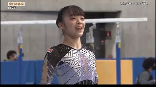 ⚠️TW Injury⚠️ Yamada Chiharu 山田千遥 Vault  2023 All Japan Championships [upl. by Sharona]