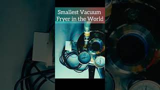 Smallest Vacuum Fryer in the World  Smallest Freeze Dryer in the World vacuumfryer freezedryer [upl. by Nitsug302]