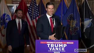 JD VANCE campaigns at Veterans of Foreign Wars VFW event New Kensington Pennsylvania  FULL REMARKS [upl. by Ikcin236]