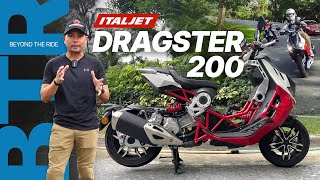 2023 Italjet Dragster 200  Not Your Average Scooter [upl. by Lewert]