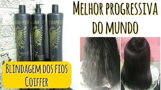 Melhor Progressiva do Mundo  Blindagem dos Fios COIFFER Alisa Qualquer cabelo [upl. by Khalid367]