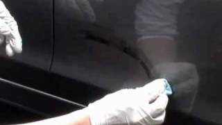 Repair scratched car door [upl. by Pampuch]