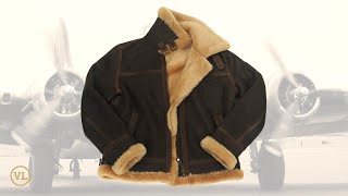 B3 Sheepskin Bomber Jacket art 201 [upl. by Summers]