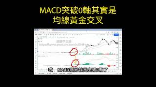 MACD突破0軸其實是均線黃金交叉 [upl. by Parke375]