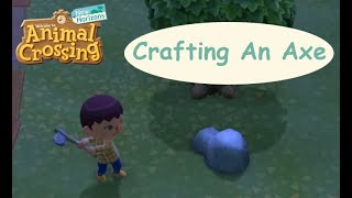 Animal Crossing New Horizons  How To Get Axe [upl. by Noired]