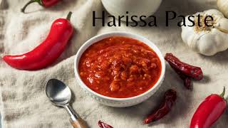 Harissa Paste Recipe [upl. by Clarkson788]