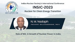 INSIC2023  IT17  N M Nadaph India [upl. by Maxma]