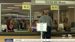 San Diego voters prepare for Election Day [upl. by Noynek]