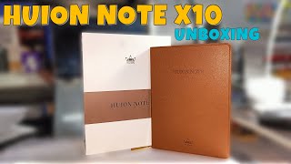 Best Note  Huion Note X10 Unboxing pentablet [upl. by Ruckman483]