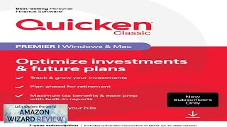 Quicken Classic Premier for New Subscribers 1 Year PCMac Online Code Review [upl. by Hakaber238]