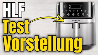 Sifuplex Heißluftfritteuse im Test – schnelle und einfache Rezepte aus dem Airfryer [upl. by Wiley]