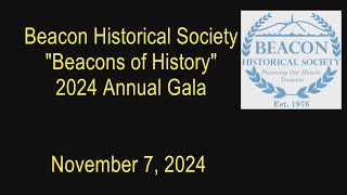 Beacon Historical Society Gala11 7 24 [upl. by Entwistle367]