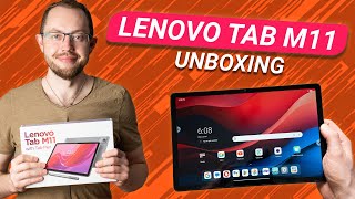 Lenovo Tab M11 with Pen Unboxing amp First Impressions [upl. by Jarnagin]