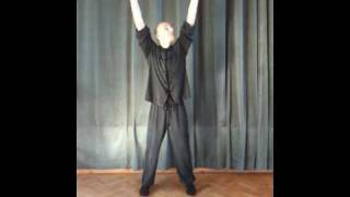 Sean Barkes demonstrating Liangong Qigong  First Section [upl. by Krakow]