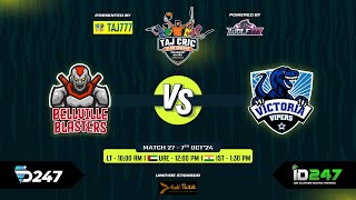 TCCL  Match 27  Bellville Blasters vs Victoria vipers [upl. by Portland]