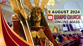 LIVE Quiapo Church Mass Today  August 9 2024 Friday MISA NAZARENO [upl. by Middendorf]