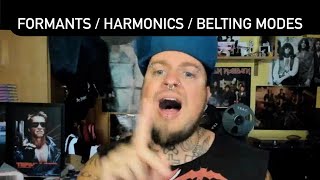 Alex Shelest Vocal Lessons  Formants Harmonics Belting modes [upl. by Josias]