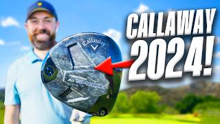 NEW 2024 DRIVER  CALLAWAY PARADYM AI SMOKE REVIEW [upl. by Zoe]