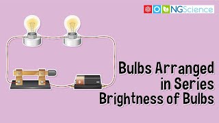 Bulbs Arranged in Series – Brightness of Bulbs [upl. by O'Brien]