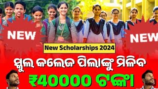 ₹40000 ମିଳିବ ସମସ୍ତ ପିଲାଙ୍କୁ😲🥳। ଗୋପବନ୍ଧୁ Scholarship 👍😊scholarship pmsc statescholarshipportal [upl. by Rubi]