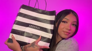 ASMR I SPENT 400 AT THE SEPHORA ROUGE SALE 2024 ✨ [upl. by Dupuy]