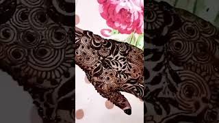 Latest 3d Mehndi design shorts trending hennamehndidesignshennaart viral [upl. by Setsero]