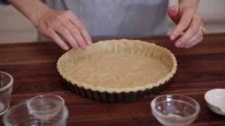 How To Make an Olive Oil Tart Crust [upl. by Kendry]