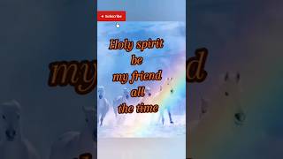 Holy Spirit be my friend lyrics by Meddy  christianmusic short [upl. by Anella]