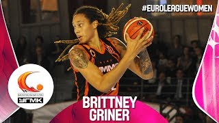 Brittney Griner  UMMC Ekaterinburg  Full Season Highlights  EuroLeague Women 201819 [upl. by Ahseiyt]