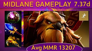 ✨ 737d Earthshaker KAD  25 KP  72 Mid Gameplay  Dota 2 Top MMR [upl. by Robbert]